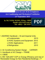 Induction Course for M&E Engineers
