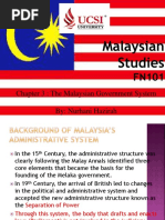 Malaysian Studies Chapter 3 the Malaysian Government System(4)