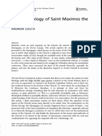 Andrew Louth, The Ecclesiology of Saint Maximos the Confessor, 2004