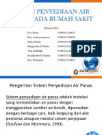 Sistem Penyediaan Air Panas Pada Rumah Sakit