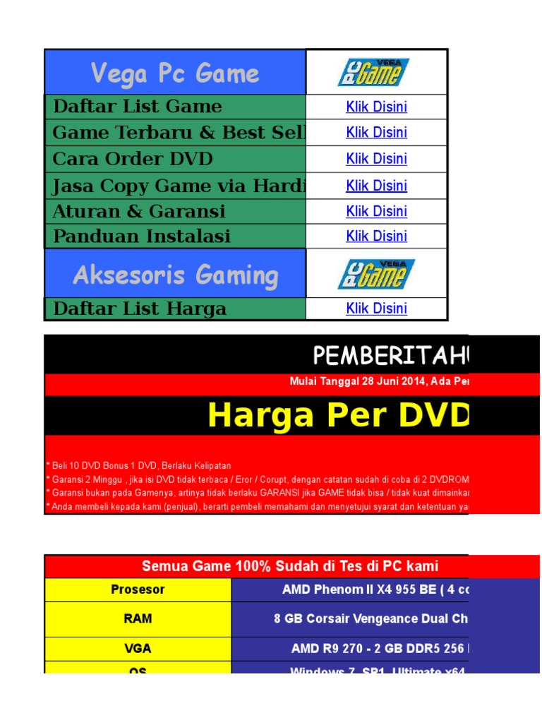 List Game