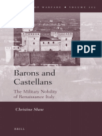 Christine Shaw Barons and Castellans The Military Nobility of Renaissance Italy PDF