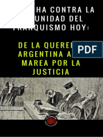 De La Querella Argentina a La Marea Por La Justicia