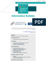Information Bulletin: Plain Text