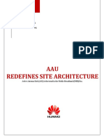 Aau Redefines Site Architecture: Huawei Technologies Co.,Ltd. Singleran Wireless Marketing