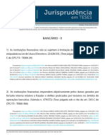 Jurisprudência em Teses 83 - Bancário II