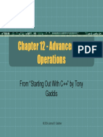 Chapter 12 Advanced File Operations123