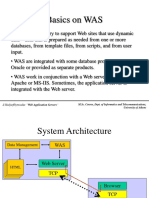 Basics On WAS: S.Hadjiefthymiades "Web Application Servers"