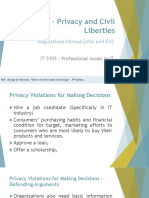 Ch9 - Privacy and Civil Liberties