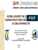 Model Discret de Calculal Suprastructurii Caii de Rulare Cu Dale Monolite PDF