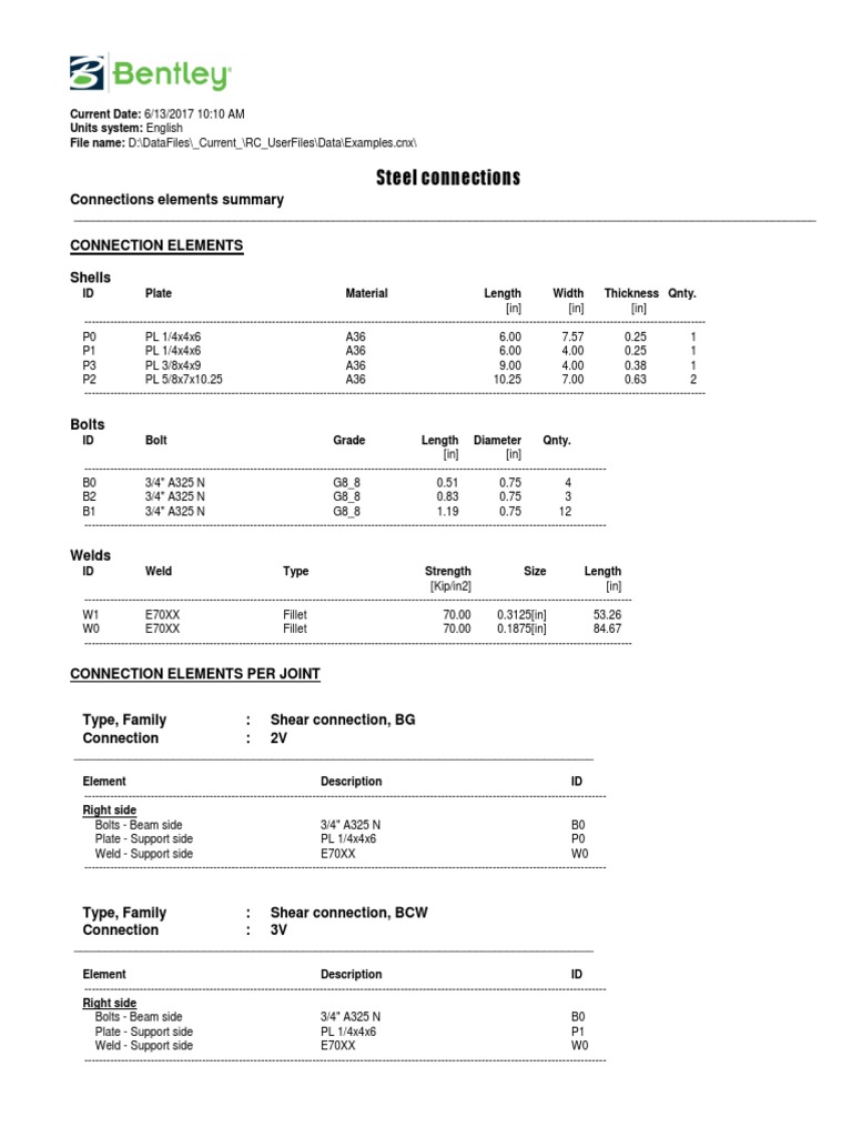 Examples | PDF | Beam (Structure) | Structural Steel