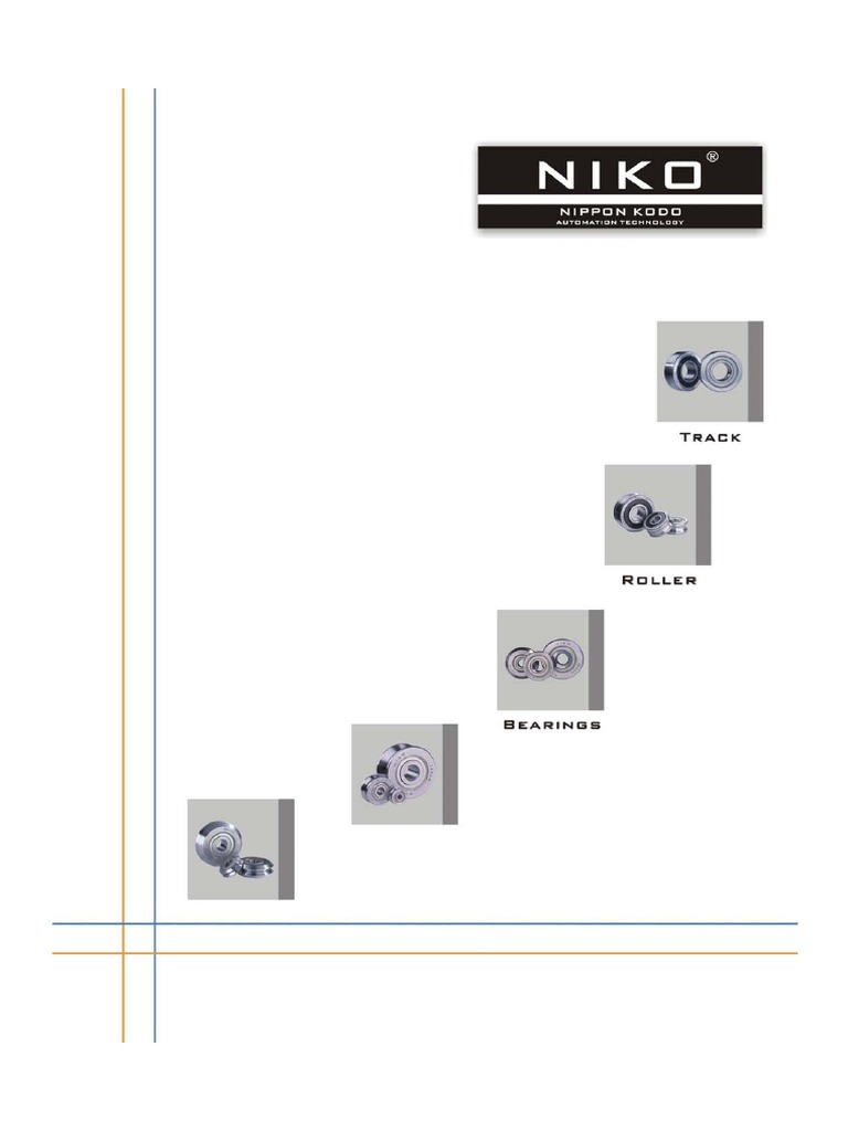 NIKO Track Roller Bearing Catalogue PDF Bearing (Mechanical