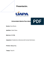 Tarea 3. Fundamento y Estructura Del Curriculo.