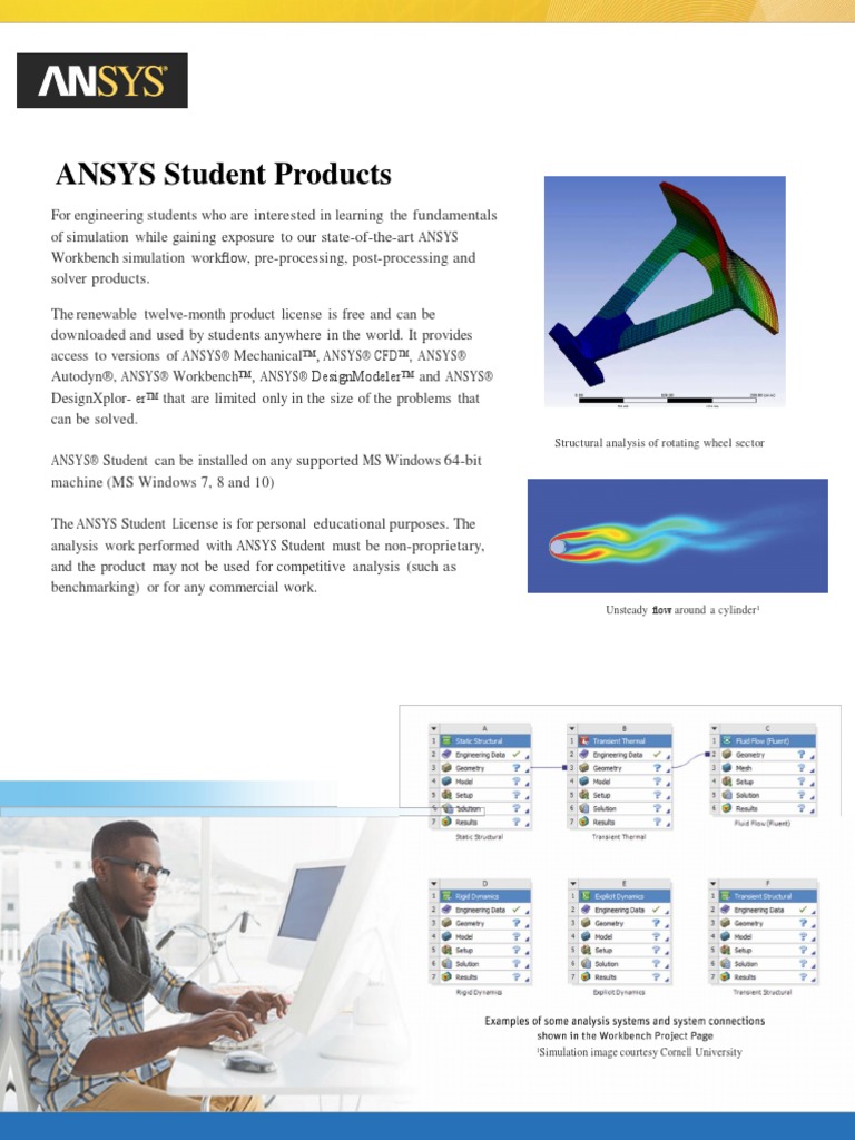 Ansys Student Brochure PDF | PDF | Art | Computers