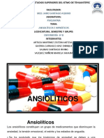 Ansiolíticos: Benzodiazepinas y sus indicaciones