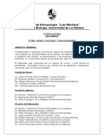 Convocatoria Diplomado Cuba Genes Culturas y Racialidades