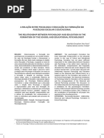 A RELAÇÃO ENTRE PSICOLOGIA E EDUCAÇÃO NA FORMAÇÃO.pdf