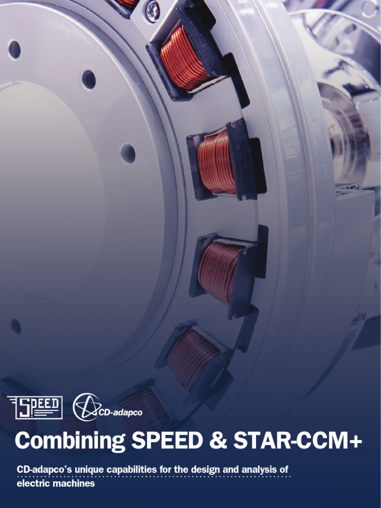 Integrating SPEED with STAR-CCM+ for Electric Machines | PDF | Electric ...