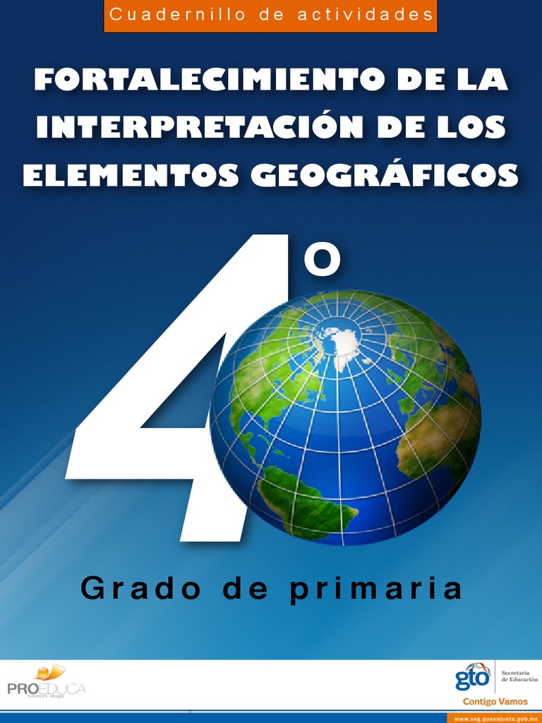 Hojas De Trabajo De Geografía De Cuarto Grado Continentes Geografía