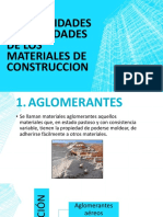Generalidades y Propiedades de Los Materiales de Construccion
