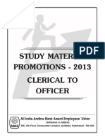 Promotion Study Material PDF