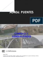 Puentes: elementos estructurales y ejemplos