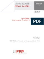 Accounting in Agriculture: Measurement Practices of Listed Firms