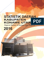 Statistik Daerah Kabupaten Konawe Utara 2016