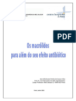 Os Macrolidos para Alem Do Seu Efeito AntibioticoAna Sofia