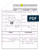 Schedule Form - Week 13