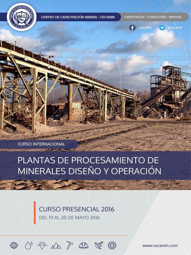 Plantas de Procesamiento de Minerales | PDF | Minería | Ingeniería
