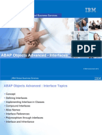 ABAP Objects Advanced - Interfaces: IBM Global Business Services