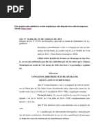 LEI DE USO E OCUPAÇÃO DO SOLO DO MUNICÍPIO DE SÃO PAULO - Lei 16402 16 Com Razões de Veto