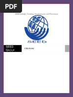 SEED-CSS Notes
