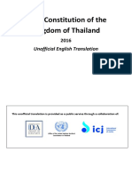 2016 Thailand-Draft-Constitution EnglishTranslation Full Formatted Vfina PDF