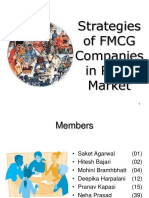 Strategies of FMCG Companies in Rural Market