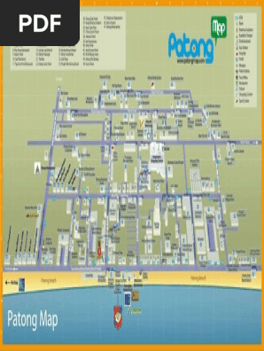 Patong Area Map | PDF | Hospitality Industry | Hotel And Leisure Companies