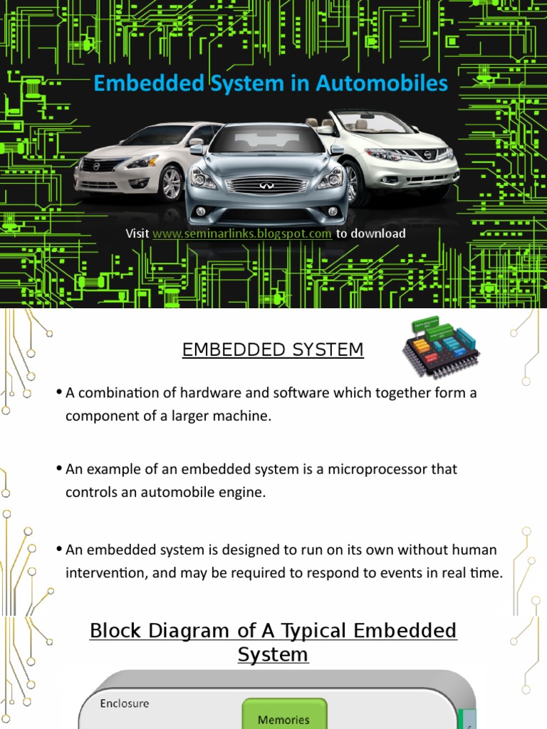 Automotive Embedded Systems | PDF | Anti Lock Braking System | Embedded ...