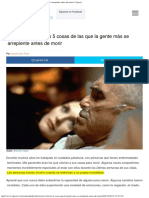 +5 Cosas - Gente - Se Arrepiente Antes de Morir PDF