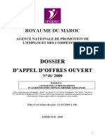 Appel D'offres