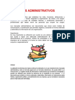 Manuales Administrativos