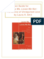 Discussion Guide For Loves Me, Loves Me Not (Smit)