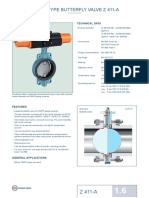 Wafer Type Butterfly Valve Z 411-A