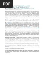 Checkpoints and the Right Against Unreasonable Search and Seizure