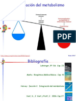 16 Integracion Del Metabolismo Enero 2017