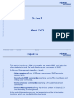 Section 3: 3-1 About Unix PE/TRD/CN/0303 12.02/EN March, 2000