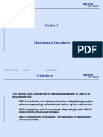 Section 8: 8-1 Maintenance Procedures PE/TRD/CN/0303 12.02/EN March, 2000