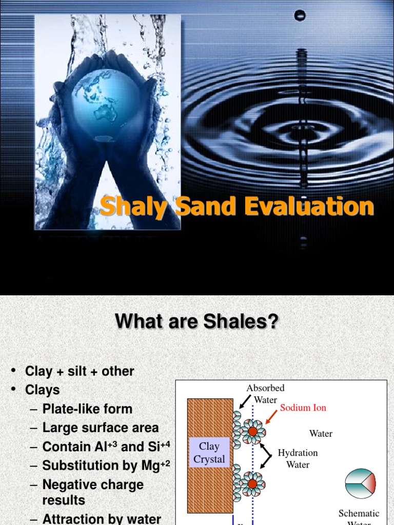 12 - Evaluasi Shaly Sand | PDF | Clastic Rock | Porosity
