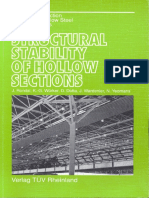 Structural Stability of Hollow Sections-J.Rondal