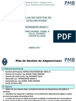 10. Plan de Gestión de Adquisiciones